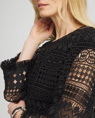 ジャケット・アウター finder mond V-neck temperament lace tops Lace V Neck Tops | Windsor